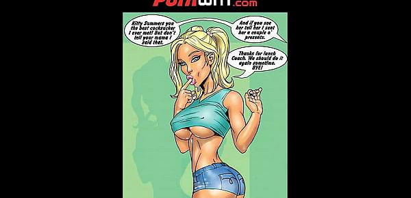  2 hot blondes hunt for big black cocks - Cartoon Porn Comic - PORNWIFI.COM